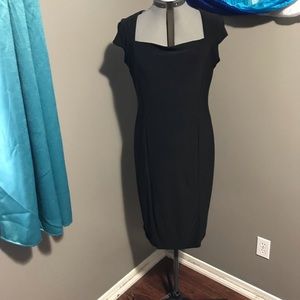 Size large reversible little black dress